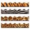 Trend Enterprises® Terrific Trimmers® Animal Prints Border Variety Pack, 312ft.